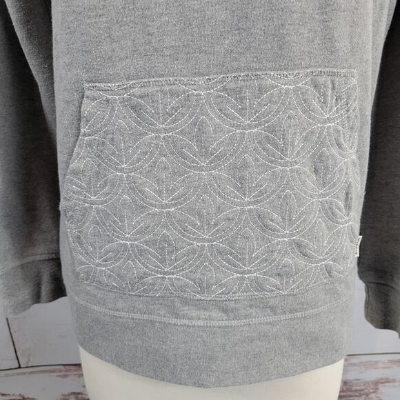 Burton Indie Crush Funnel Neck Sweatshirt Grey Small - Picture 5 of 11